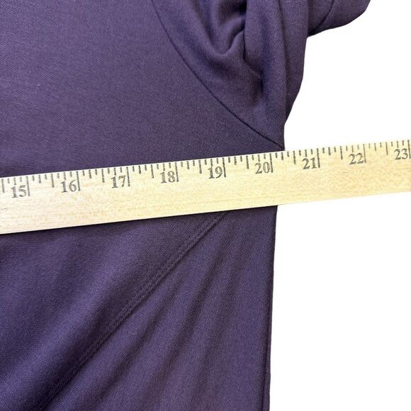 ATHLETA Twist Front Coaster Cropped Sweatshirt Purple Size Small - Picture 9 of 10